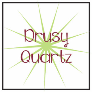 Drusy quartz